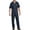 Dark Navy _L, variant on Dickies Men's FLEX Short Sleeve Coveralls