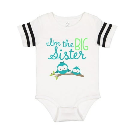 

Inktastic i m the big sister Gift Baby Girl Bodysuit
