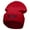 Red, variant on Navy Seal Badge Embroidered 12 Inch Long Knitted Beanie - White OSFM