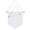thumbnail image 2 of WRITWAA pin display organizers wall display banner Canvas White 1Set, 2 of 8