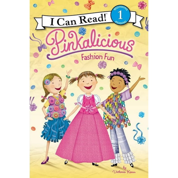 I Can Read Level 1 Pinkalicious: Fashion Fun, (Paperback)