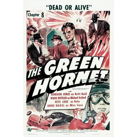 The Green Hornet Us Poster 'Chapter 8: Dead Or Alive' 1940 Movie Poster Masterprint (11 x 17)