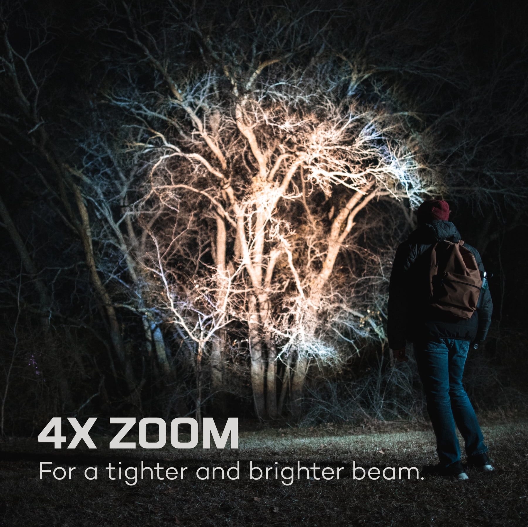 NEBO Franklin Slide 500 Lumen COB LED Gray Rechargeable Handheld Flashlight and Work Light