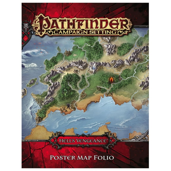 Pathfinder Campaign Setting: Hell's Vengeance Poster Map Folio (Other)