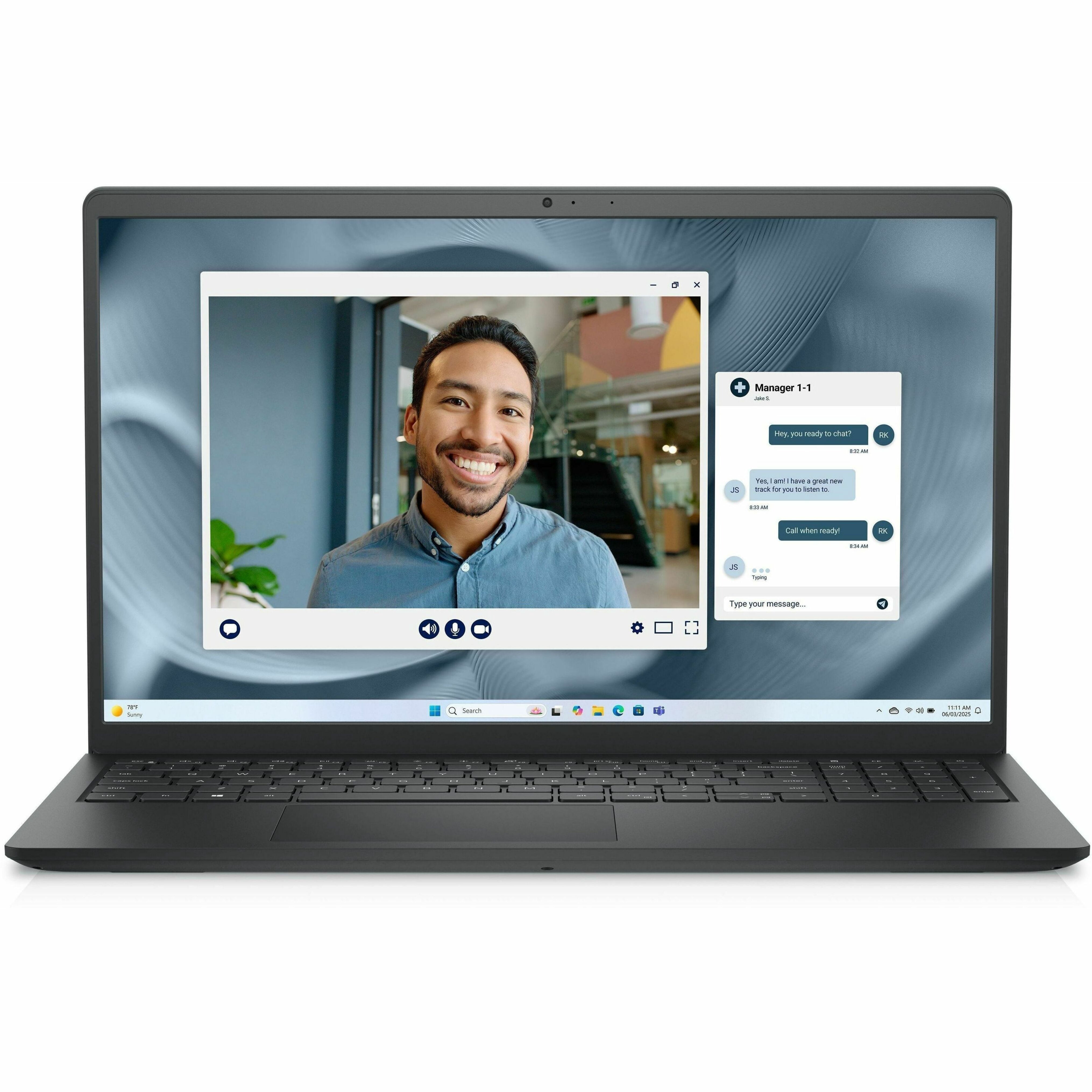 Dell Pro 15 Essential 15.6" Full HD Laptop, Intel Core i5 i5-1334U, 16GB RAM, 512GB SSD, Windows 11 Pro, PV15250