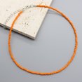 thumbnail image 1 of Collier Ras du Cou Simple Perles de Graines Femmes Charme Mode Coréenne Chaîne Col Boho Fait Main Bijou Cadeau, 1 of 5