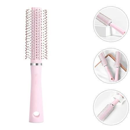 UEETEK Roll Small Round Brush for Massaging Hair Styling for Family Members 1Pcs