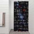 thumbnail image 2 of Math Equations Algebra Blue Pattern Shower Curtain 36"x72" ,Bathroom Decorative Shower Curtains Set with 12 Hooks,Modern Waterproof Washable Shower Curtain, 2 of 6