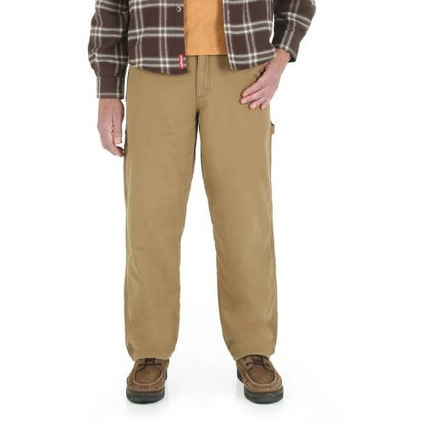 Wrangler - Men's Fleece Lined Carpenter Jean - Walmart.com - Walmart.com
