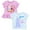 Frozen, light violet / sky blue, variant on Disney Pixar Cars Lightning McQueen Tow Mater Toddler Girls 2 Pack T-Shirts Toddler to Big Kid