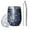 Dark Blue Dinosaur, variant on 12oz Stemless Wine Tumblers Dark Blue Dinosaurs Colorful Pattern Vacuum Insulated Stainless Steel Travel Tumbler Cups Mug with Lid and Straw for Champaign,Cocktail,Beer with Cleaning Brush