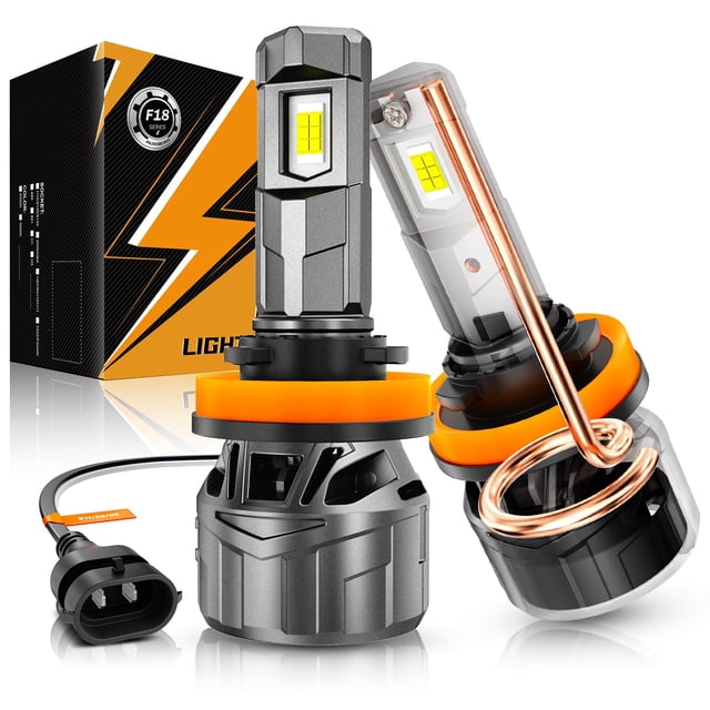 Faros antiniebla Auxbeam 2025 Serie F18 H11 H8 H9 22000LM, paquete de 2