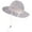 Grey, variant on Toddler Bucket Hats for Boys Girls Adjustable Sun Hat – Simple Solid Color Outdoor Protection Cap, Lightweight Summer Essentials for Daily Travel & Beach Activities