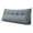 Blue, variant on Wedge Triangular Headboard Pillow for Bed and Sofa, Soft Corduroy Bed Rest Cushion with Cotton Filling, Back Support Reading Pillow