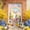 B, variant on Polyester Easter Door Curtain, Full Coverage Party Decoration for Entryway, Easy Setup Holiday Decor for Classroom, Office, and Store, 70.87x35.43 Inches