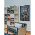 thumbnail image 4 of MARMONT HILL 'Awkward Robot' Painting Print on Wrapped Canvas - Multi-Color 12 x 18, 4 of 5