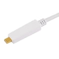 thumbnail image 3 of Monoprice - Adapter cable - DVI (M) to Mini DisplayPort (M) - 6 ft - 1080p support - white, 3 of 3