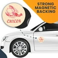 thumbnail image 7 of Magnet Me Up Cancer Zodiac Sign Magnet Decal, 5 Inch Round, Vinyl Automotive Magnet, 7 of 7