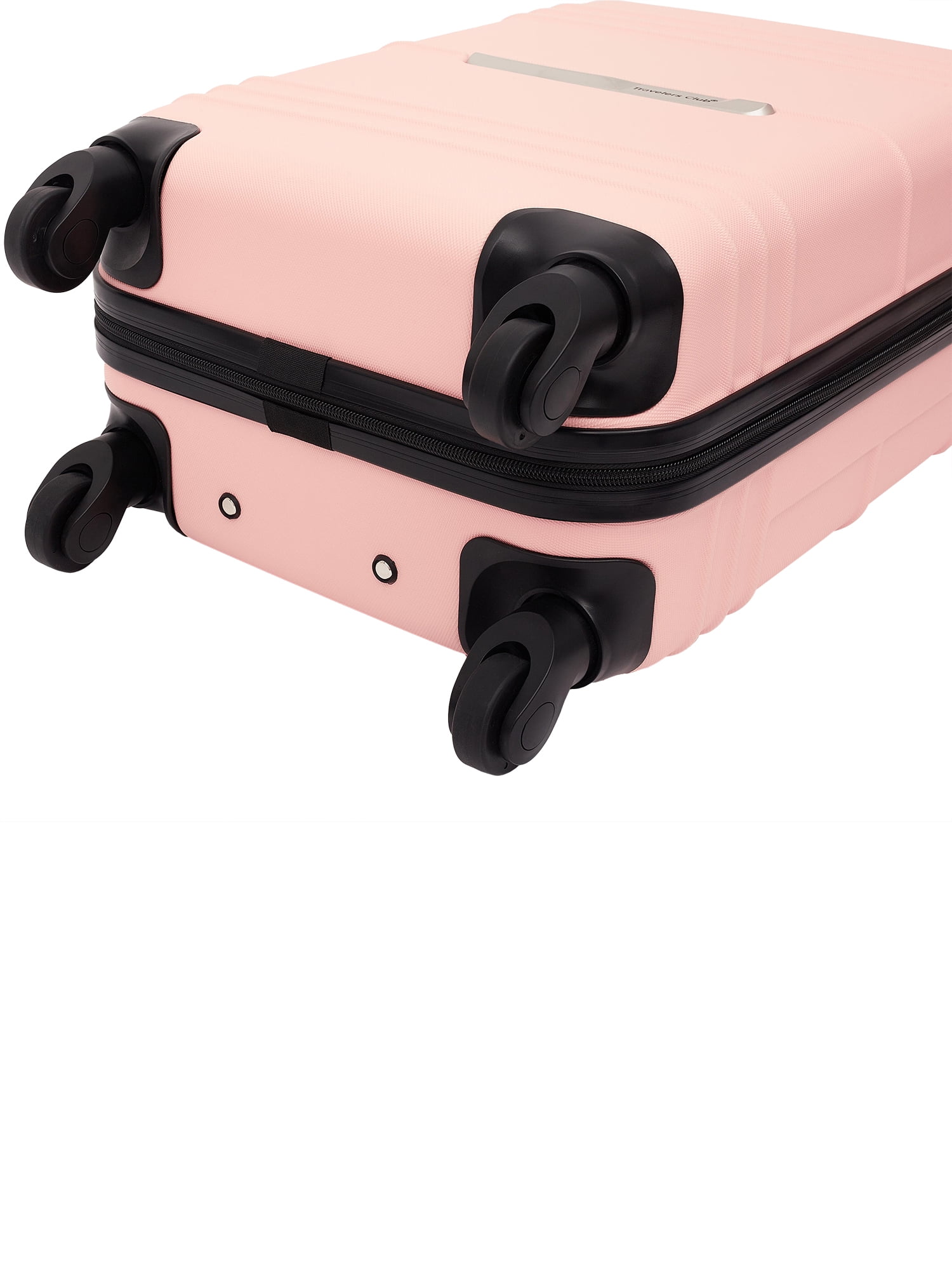 Travelers Club Richmond Hardside 20" Rolling Carry-on Luggage - Rose Gold