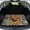 Aztec Highland Cow Cowboy Sunflower, variant on COEQINE Auto Trunk Liner for SUV, All Weather Heavy Duty Cargo Liner Floor Mat Fashion Rear Trunk Cover Fits Most Car Models, Universal Fit, Black Brown Cow Print