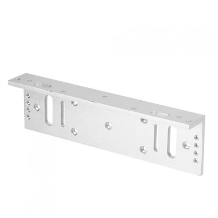 

Zerodis Aluminium Alloy Door L Mounting Bracket Holder Stand for Electric Magnetic Lock 500kg/1102.31lb Door L Bracket