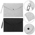 thumbnail image 4 of OATIPHO 4Pcs Portable Felt Holder A4 File Folder Anti Tear Wear Resistant Design, 4 of 10