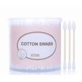 thumbnail image 1 of 1Box(300PCS) Disposable Soft Cotton Double Ended Cleaning Swabs Buds Pointed Head Spiral Shape Tip Cosmetic Makeup Tool for Make up Cleaning Jewelry a, 1 of 4