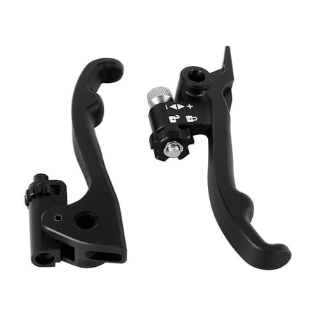 Motorcycle Brake Lever Clutch Lever V-Brake Handlebar Aluminium Alloy Bike Brake Handle Universal for Most Motor Road Bike Mountain Bike