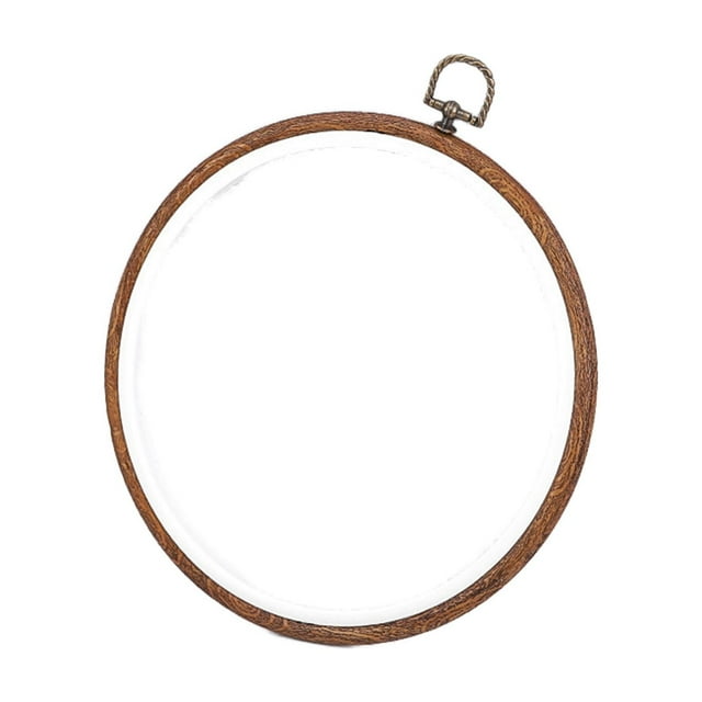 Huanglei Round Embroidery Hoop Rubber Embroidery Hoop For Display Imitated Ornament For Craft Sewing DIY Hanging