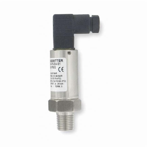Dwyer Instruments Pressure Transducer,0 to 15 PSI, /-1Pct 628-07-GH-P1-E4-S1