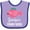 Lavender and Purple, variant on Inktastic Grandpa Fishing Buddy Girls Fish Girls Baby Bib