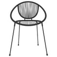 thumbnail image 4 of vidaXL 9 Piece Patio Dining Set Black, 4 of 5