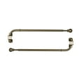 thumbnail image 1 of Versailles' Adjustable Ball Finial Swing Arm Rod Set 14in - 24in, 1 of 5