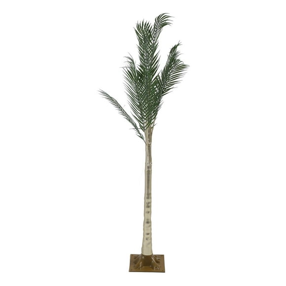 Lighted Palm Tree, Energy Efficient Stable Structure Artificial Lighted Palm Tree For Poolside