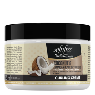 Sofn Free Coconut and Jamaican Black Castor Oil Curling Cream 11 fl oz