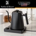 thumbnail image 4 of Hervidor eléctrico con cuello de cisne KETTLE & BLOOM de 1 litro con control de temperatura, 4 of 9