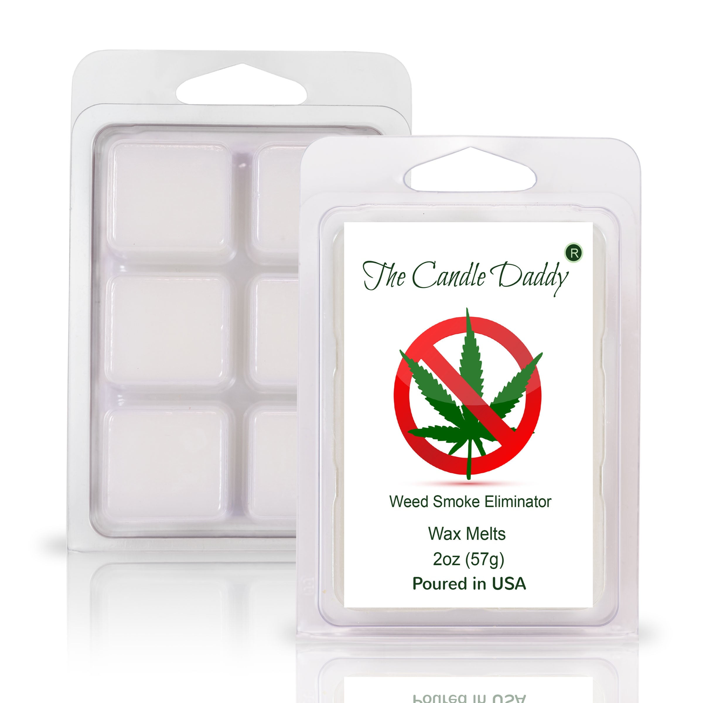 Weed Be Gone - Weed Smoke Eliminating Wax Melt - 1 Pack - 2 Ounces - 6 ...