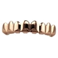 thumbnail image 4 of Parrillas de dientes de boca / inferior de 18 quilates Unisex Oro rosa Rose Gold - Parrillas es Hugo Parrillas Colmillos, 4 of 7