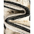 thumbnail image 4 of Unique Loom Mesa Collection Area Rug - Siphon (4' 1" x 6' 1" Rectangle Charcoal/Cream), 4 of 7