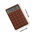 thumbnail image 3 of Back .to School Supplies Portable Calculator, Fashionable, Cute, And Compact For Office Use. Student Calculator Standard Function for Office, Home, School Supplies, 3 of 3