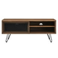 thumbnail image 6 of Modway Nomad Modern Wood Grain Laminate TV Stand for TVs up to 52" in Walnut, 6 of 8