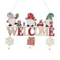 thumbnail image 2 of Etiquetas colgantes navideñas de madera Macarena con campanas 22 cm, 2 of 8