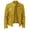Yellow, variant on Jesvior Men's Faux Leather Jacket Long Sleeve Full Zip Mid-Length Casual Outerwear,Sleek Motorcycle-Inspired Style for City Nights, Weekend Hangouts, and Dinner Dates