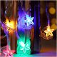 thumbnail image 1 of Serie navideña decorativa luz led 28 luces luna estrella, 1 of 3