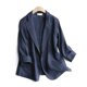 thumbnail image 1 of Abrigo de traje para mujer, chaqueta coreana con cuello vuelto, chaqueta de manga larga para mujer, chaqueta de oficina con bolsillos y solapa para mujer, chaquetas, 1 of 5