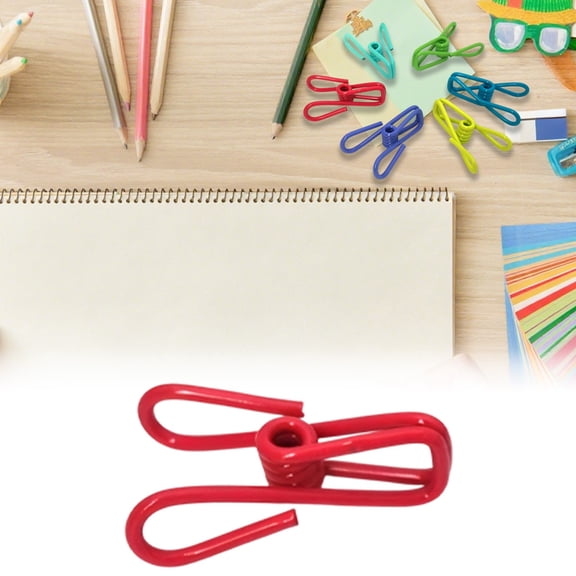 Fixing Clip,Assorted Chip Bag Clips Utility PVC 2.16 Inch Coated Colorful Sealer For Sealing Paper Holder Clip For Laundry Hanging Kitchen Bags Multipurpose Clothes Pins