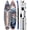 rippling, variant on SamaDally 10.6' Inflatable Stand Up Paddle Boards, 32" Paddle Board of All Skill Levels with Complete Inflatble SUP Accessories, Hand Pump, Waterproof Bag, Removable Fin, Leash (Purple Flower)
