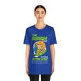 thumbnail image 3 of The Summer Time Retro Surfing Wave  Unisex Jersey Short Sleeve T-shirt, 3 of 12
