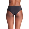 thumbnail image 4 of UNDER ARMOUR Hipster para mujer, pack de 3 – Pure Stretch No Show Hipster, slips, elásticos, lisos Negro XS (X-Small), 4 of 7
