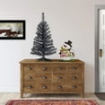 thumbnail image 2 of National Tree Company Artificial Christmas Tree | Includes Stand | Black Tinsel - 3 ft, 2 of 5